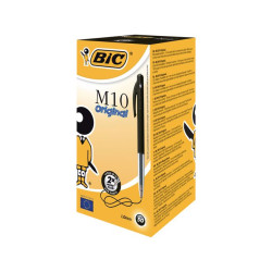 Kulpenna BIC Clic M10 0.7mm svart