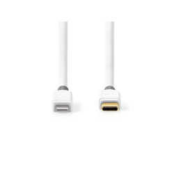 Kabel NEDIS Lightning - USB-C 2m vit