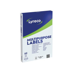 Etikett LYRECO 70x25,4mm...
