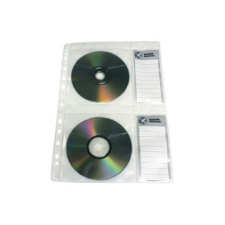 CD-Ficka A4 för 4st skivor...