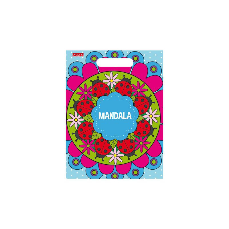 Målarbok Mandala 24 sidor