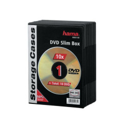CD/DVD-Fodral HAMA slim 10/fp