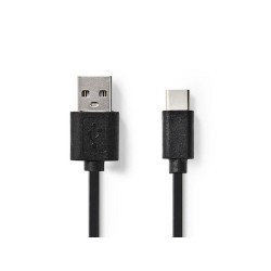 Kabel NEDIS USB-A-USB-C 1m...