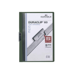 Klämmapp Duraclip 2200 A4 3mm grön
