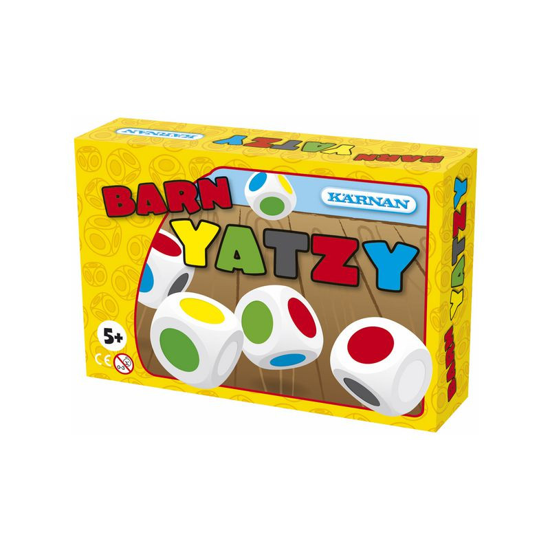 Spel Barnyatzy KÄRNAN färgtärningar trä