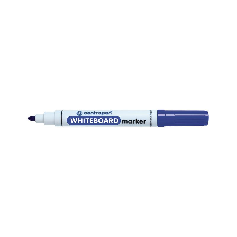 Whiteboardpenna CENTROPEN rund blå