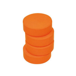 Färgpuckar 55-57 mm, orange...