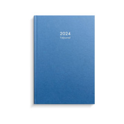 Tidjournal 2024 kartong blå - 1000