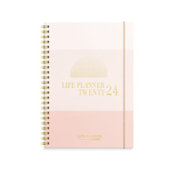 Life Planner Pink horisontell - 1242