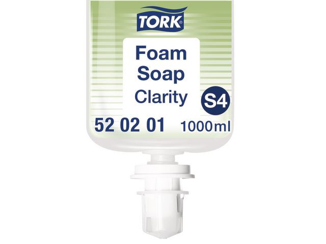 Skumtvål TORK S4 Clarity oparfymerad 1L