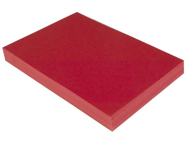 Tonpapper A3 110g 20ark/fp röd