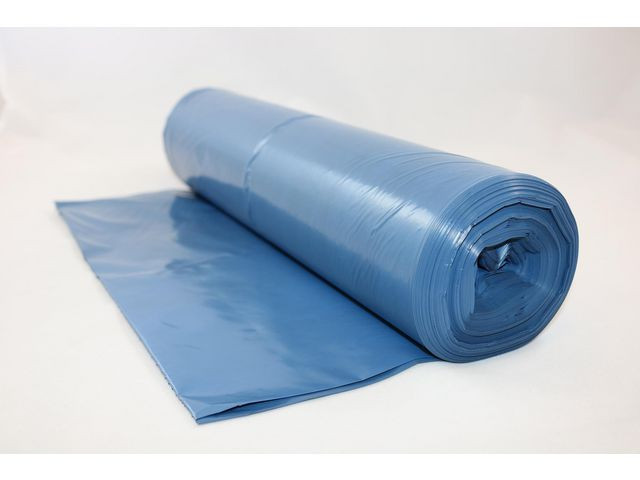 Plastsäck COEX R100% 410L 80my bl/sv10/r