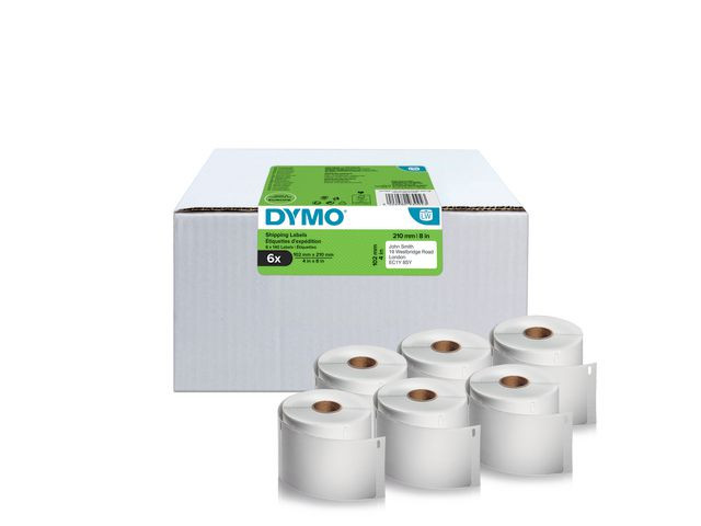 Etikett DYMO LW Frakt 102x210mm 6rl/krt