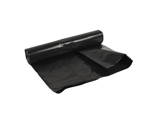 Plastsäck LD R100% 70L 80my svart 10/rl