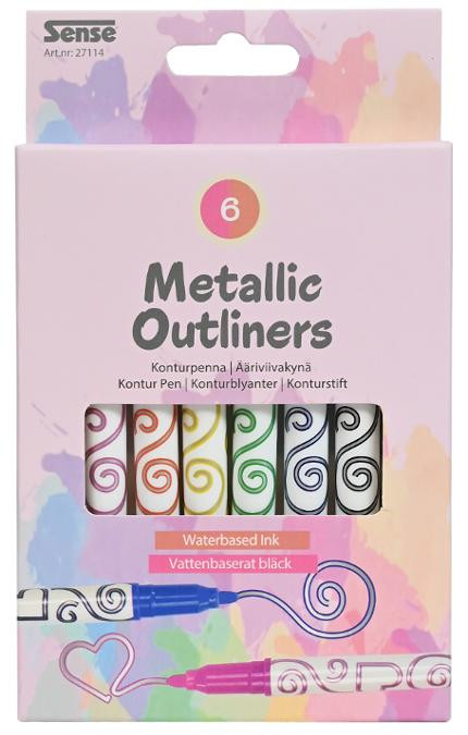 Outliner Penna SENSE Metallic 6/fp