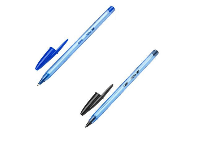 Kulpenna BIC Cristal Soft 1,2 blå