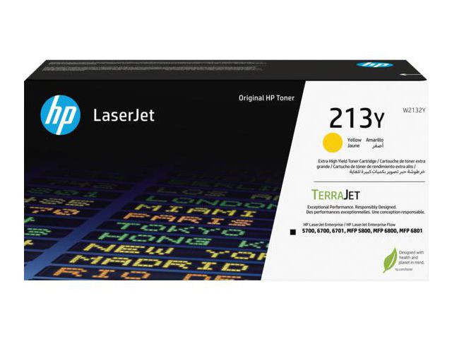 Toner HP W2132Y 213Y 12K gul