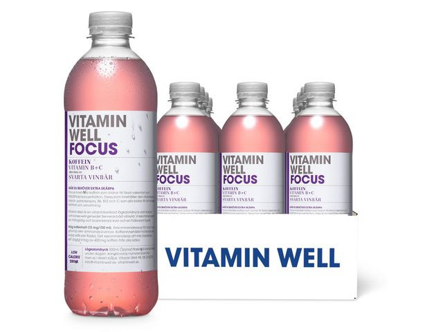 Dryck VITAMIN WELL Focus 50cl