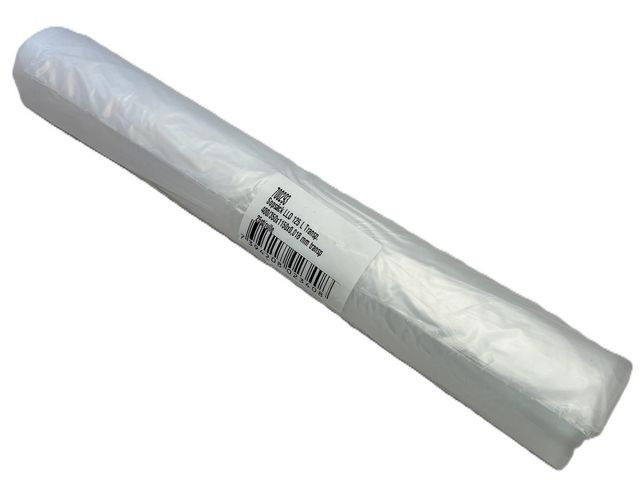Plastsäck LLD 125L 18my transp 25/rl