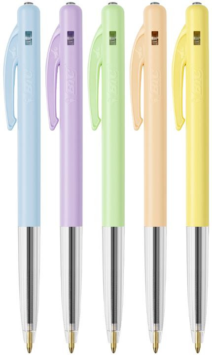 Kulpenna BIC Clic M10 Pastell 1,0 blå