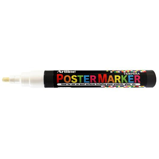 Märkpenna ARTLINE Postermarker 4mm vit