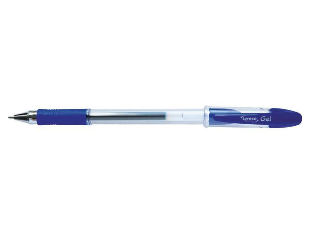 Gelpenna LYRECO grip 0,7mm blå