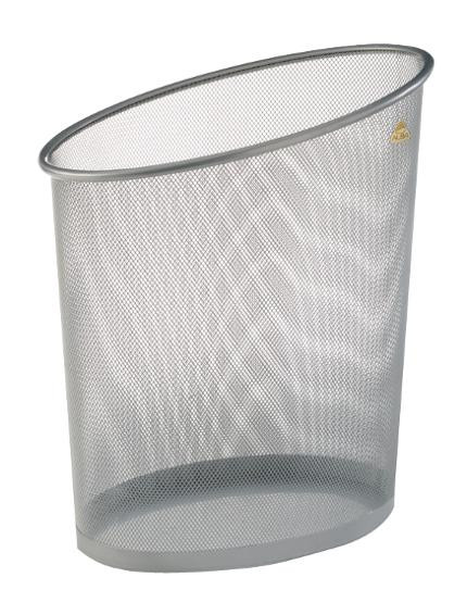 Papperskorg ALBA 20L silver