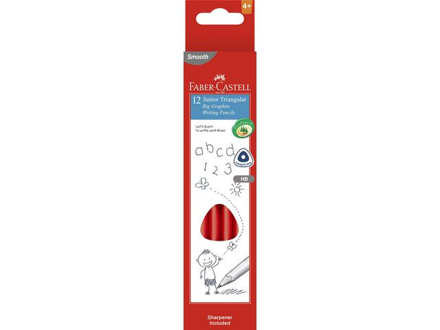 Blyertspenna FABER-CASTELL JuniorHB12/fp