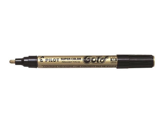 Märkpenna PILOT Super Color M guld