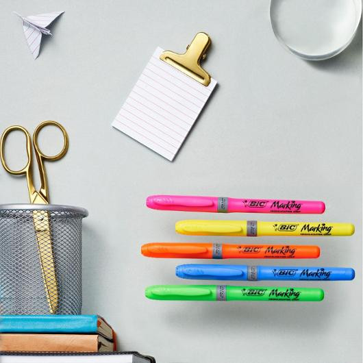 Överstrykningspenna BIC Grip Grön
