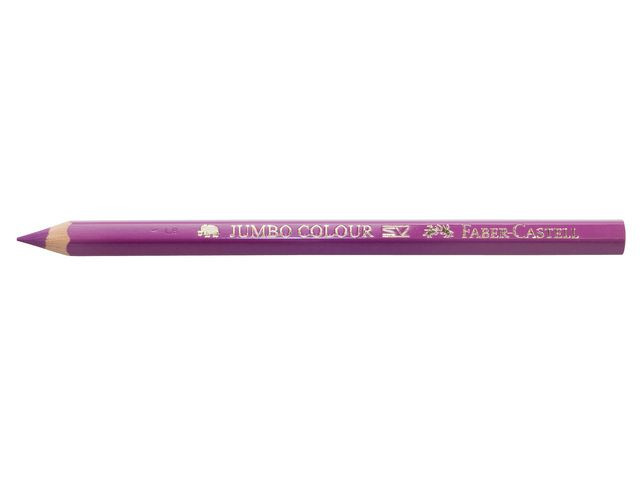 Färgpenna FABER Jumbo lila 12/fp
