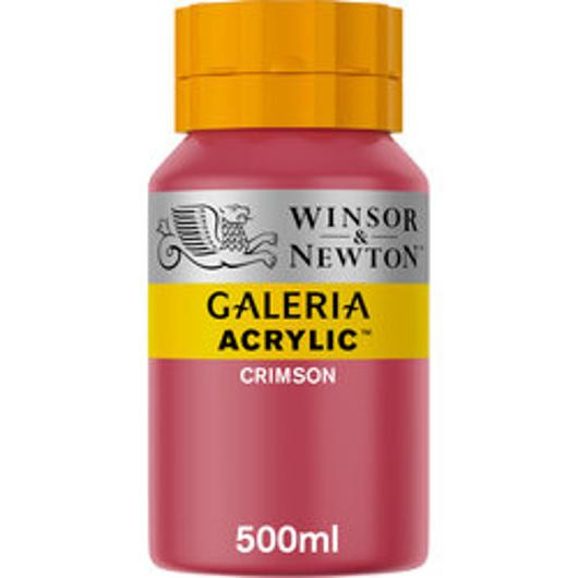 Akrylfärg Galeria 500ml mörkröd