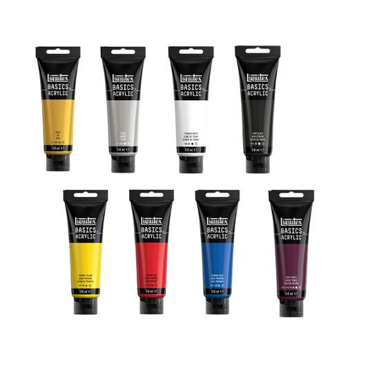 Akrylfärg Liquitex 118mlx8 färger