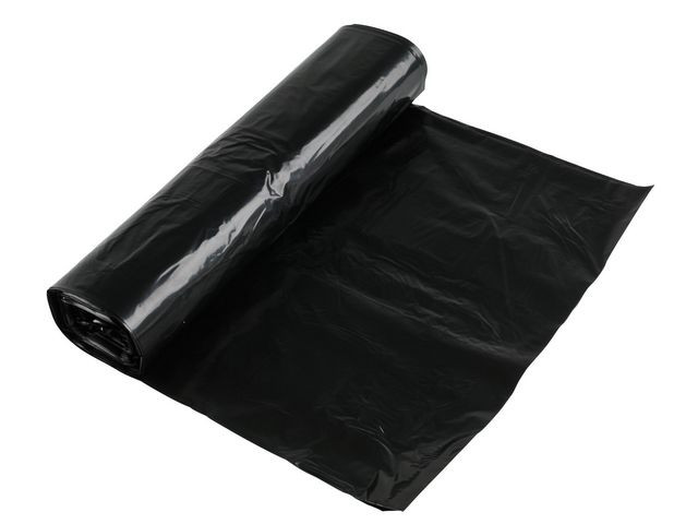Plastsäck LD B.A. 160L 60my svart 10/rl