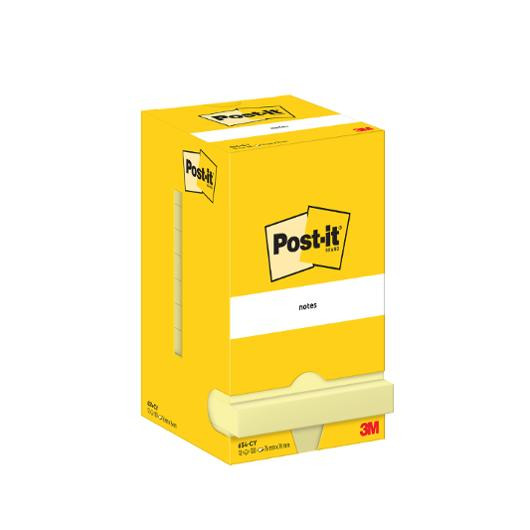 Notes POST-IT 76x76mm gul