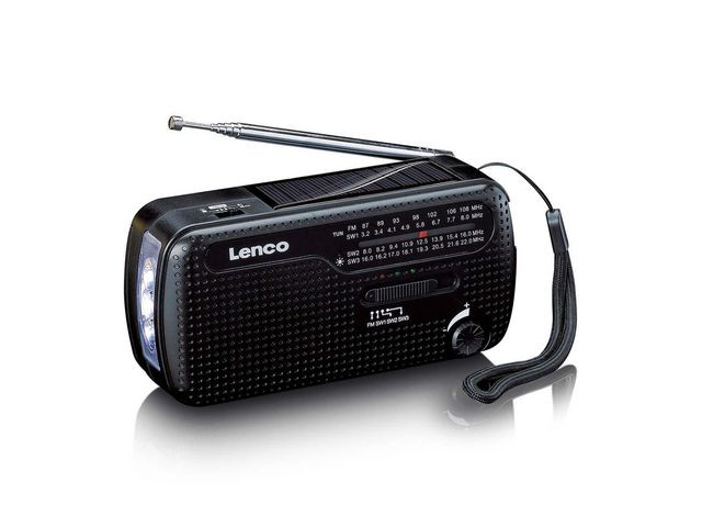 Vevradio LENCO Ficklampa+Powerbank