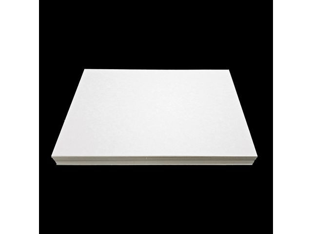 Målarkartong naturvit 560gr A4 40ark