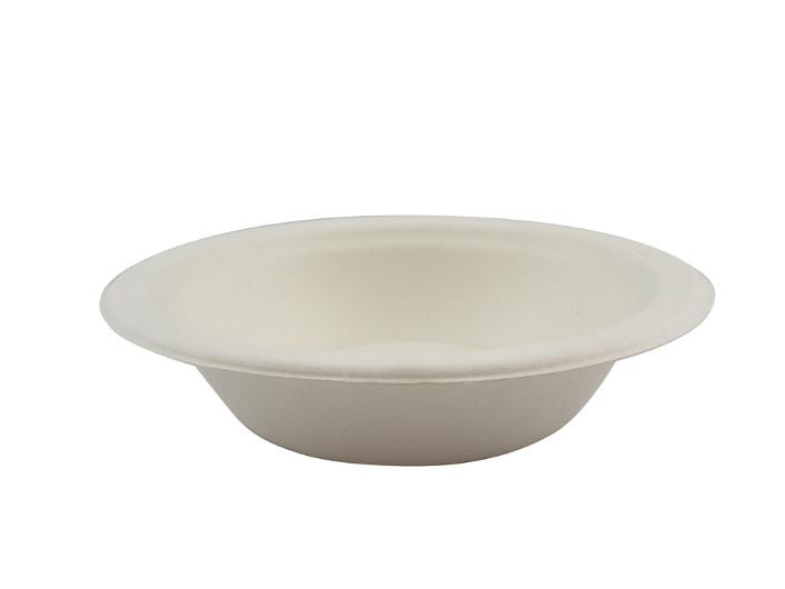 Tallrik Bagasse djup 500ml 50/fp