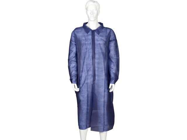 Besöksrock ABENA L/XL blå 5/fp