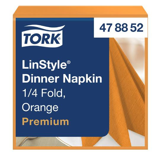 Servett TORK LinStyle Middag orang 50/fp