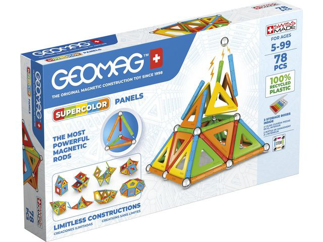 GEOMAG Supercolor recycled 78 delar