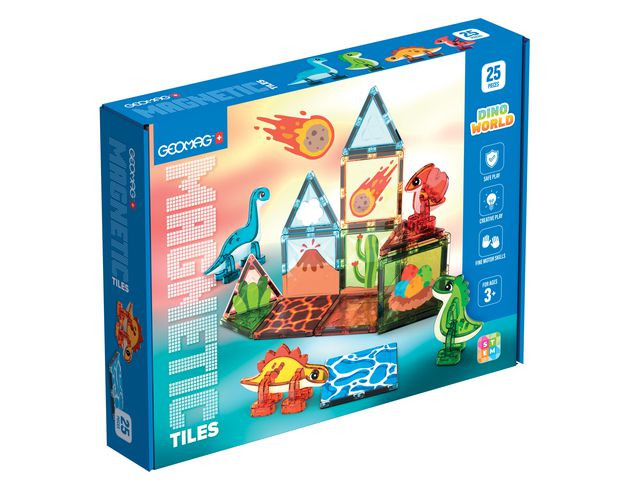 GEOMAG DINO WORLD 25 delar