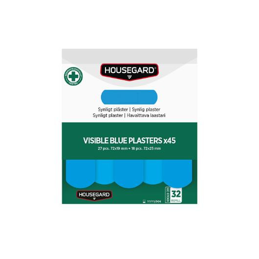 Plåster HOUSEGARD spårbara 2x45st