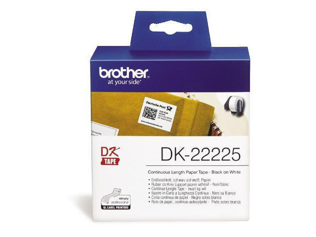 Etikett BROTHER DK22225 38mmx30,48m