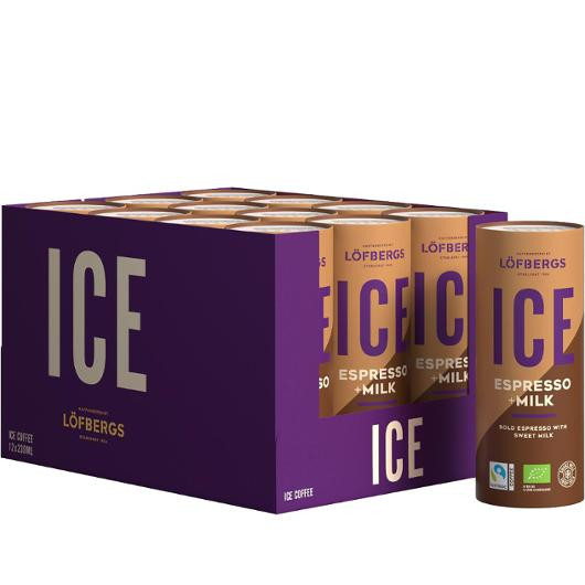 Iskaffe LÖFBERGS ICE Espresso+Milk 230ml