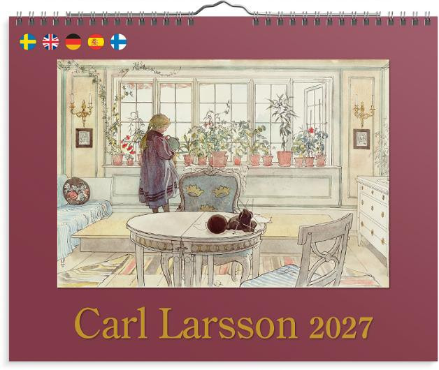 Väggkalender Carl Larsson 2027