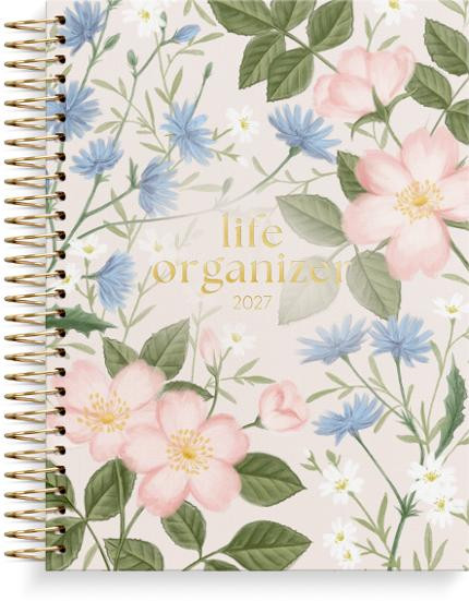 Life Organizer 2027 Blommor