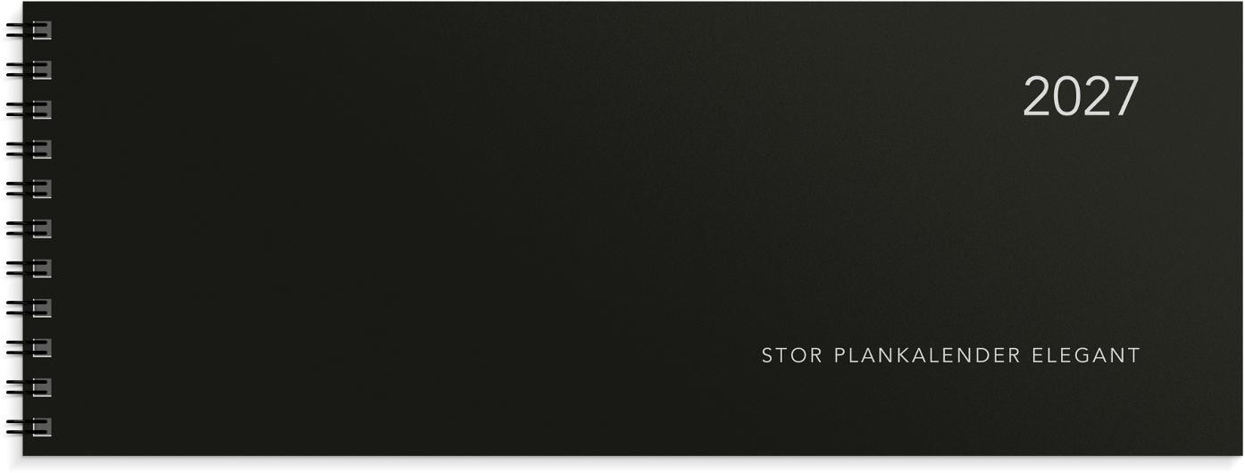 Stor Plankalender Elegant 2027