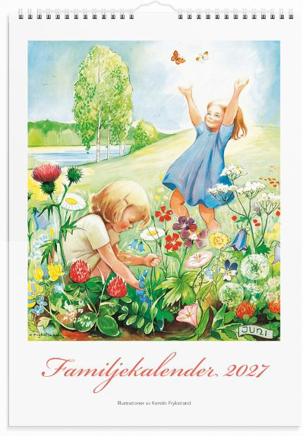 Familjekalender Kerstin Frykstrand 2027