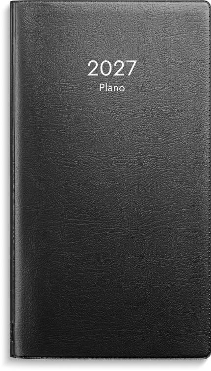 Kalender Plano 2027 svart